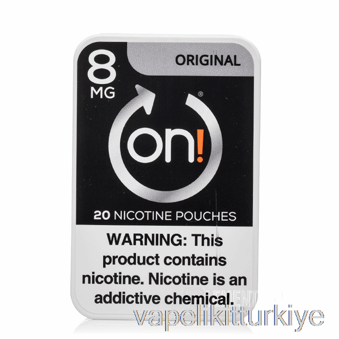 Vape Elektronik Sigara Açık! Nikotin Torbaları - Orijinal 8 Mg